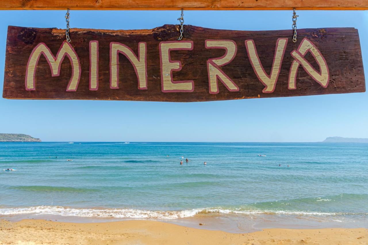 Minerva Beach Agia Marina Eksteriør bilde